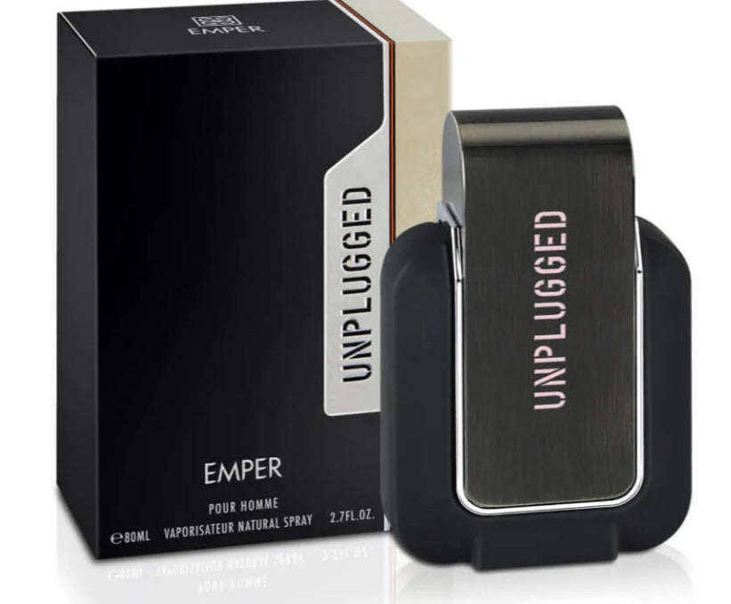 Unplugged Pour Homme Eau de Parfum by Emper 80ml